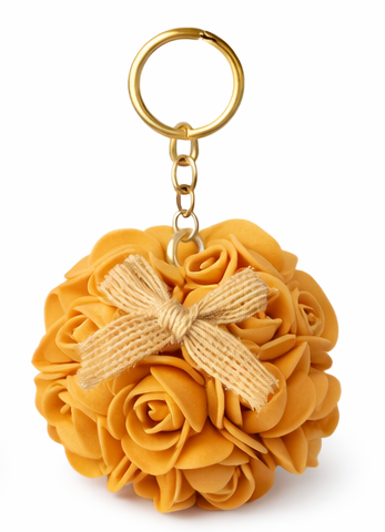 Chouchou Porte-Clés Camel – Bohème Nature