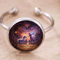 Bague Fée Licorne Daline’Concept – Bijou fantasy féerique acier inox 316L